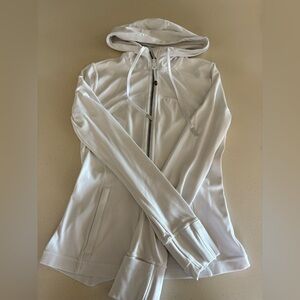 Lululemon Hooded Define Jacket, White, Size 4